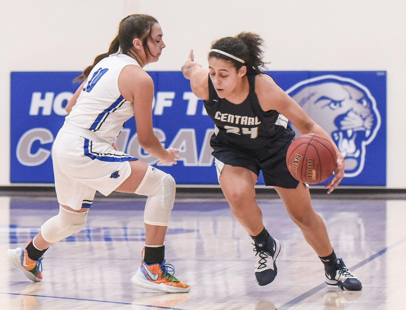12/6/19 - Girls Basketball - Francis Howell Central at Lutheran St. Charles
